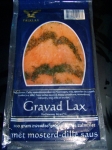 GRAVADLAKS 100gr getranceerd +saus 'La Maison